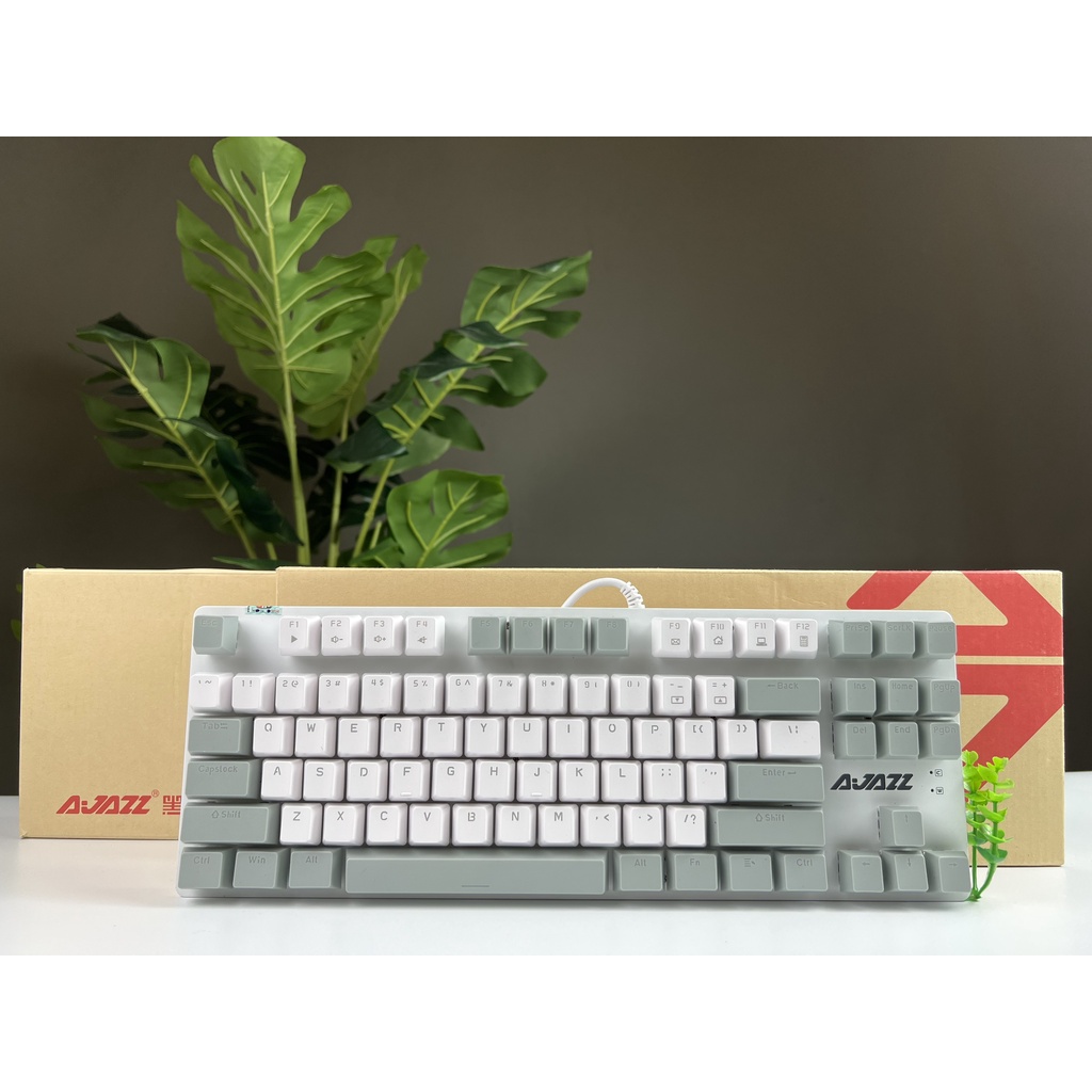 Bàn phím cơ có dây gaming Ajazz AK40 red brown blue switch giá rẻ chính hãng Ajazz- Bảo hành chính hãng 24 tháng.