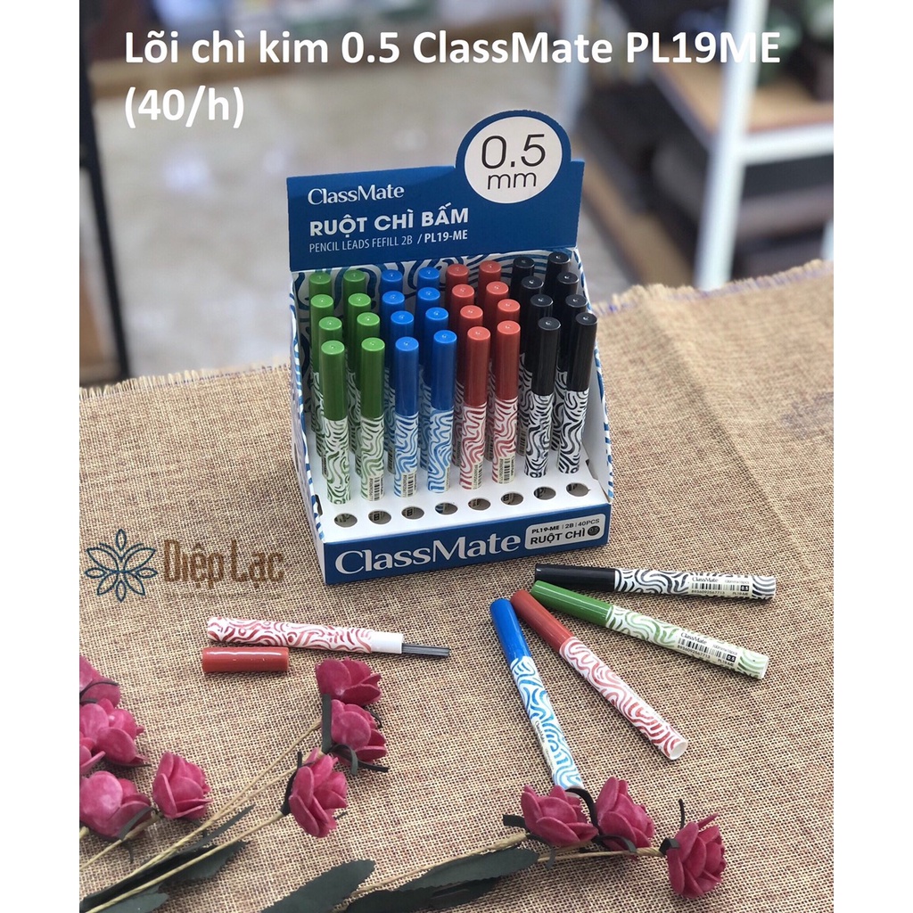 Ruột chì kim 0.5/0.7 từ phổ thông đến cao cấp - các mẫu Nhật, Uni, Hàn Quốc, Ruike, Classmate - vpp Diệp Lạc (sỉ/lẻ)