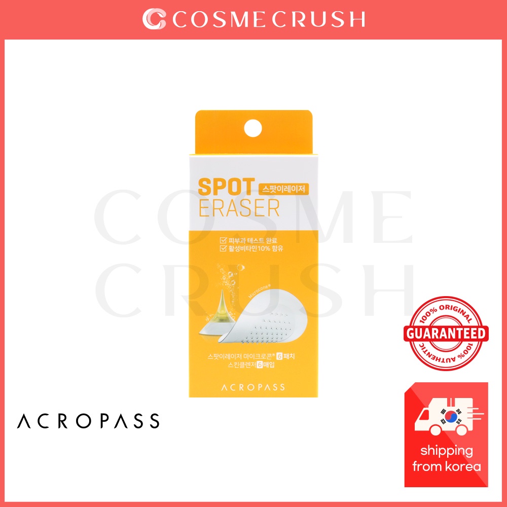 [Hàng mới về] Bộ 6 Miếng Dán Acropass Làm Trắng Da Giảm Đốm Mụn