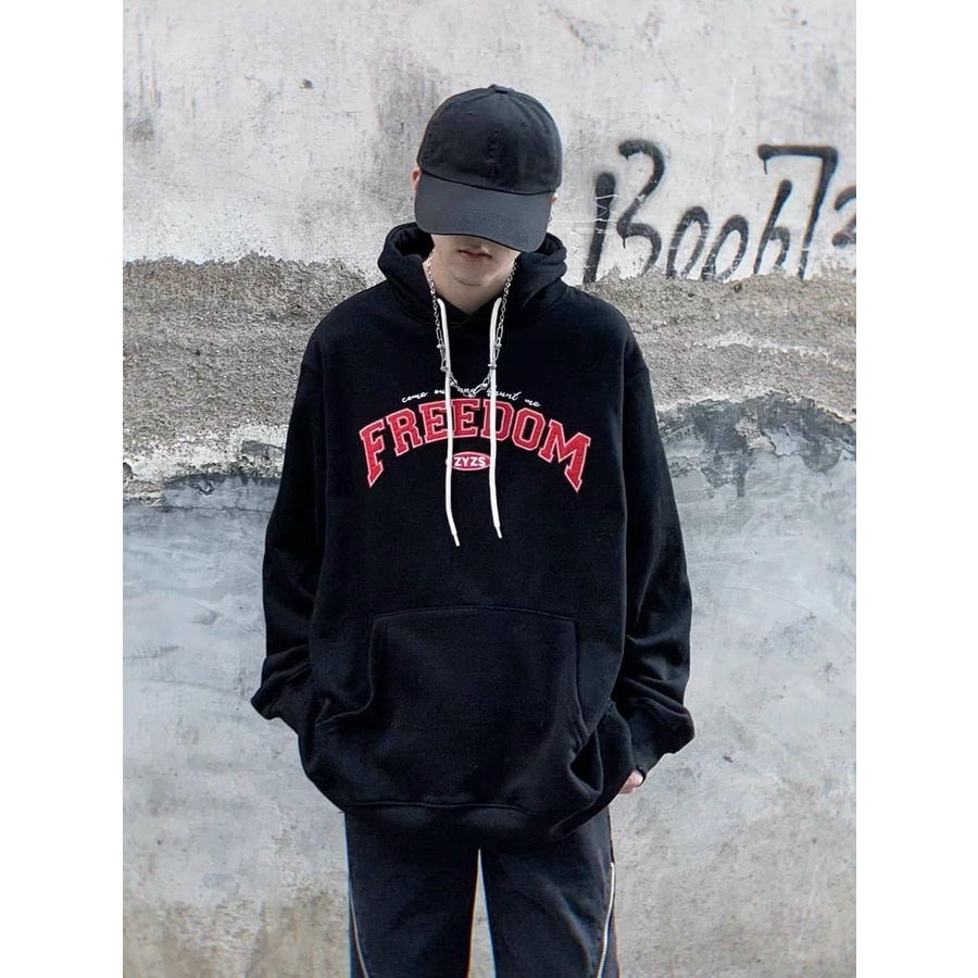 Áo hoodie nỉ nữ thêu chữ OIOI form dáng rộng unisex nam nữ mặc được 2 màu xám xanh siêu dễ thương Xưởng Sỉ Nguyễn Hoa