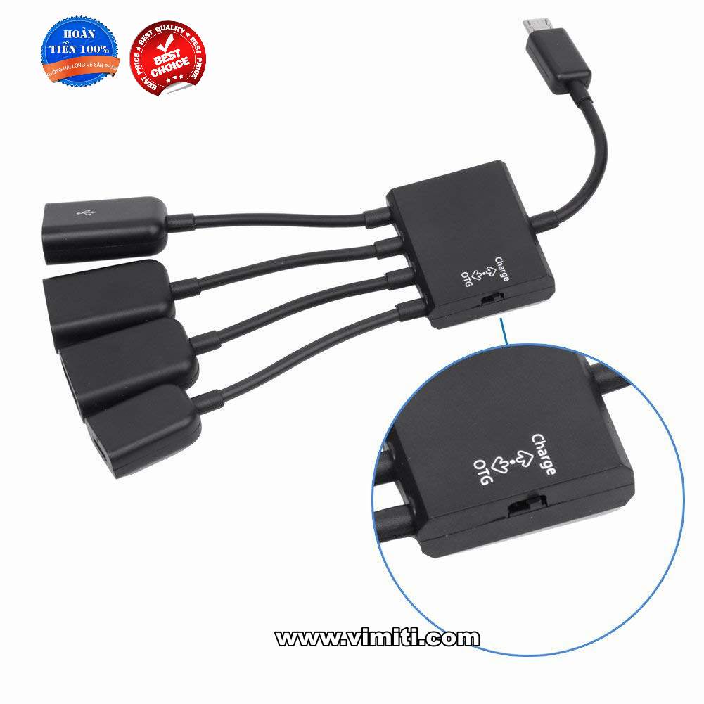 Biến điện thoại thành máy tính để học online với thiết bị chuyển đổi thông minh hub usb 0TG mới nhất, nên mua ngay