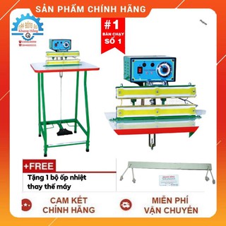 Máy hàn miệng túi dập chân m5-400 chân cao tân thanh chính hãng saumo1618