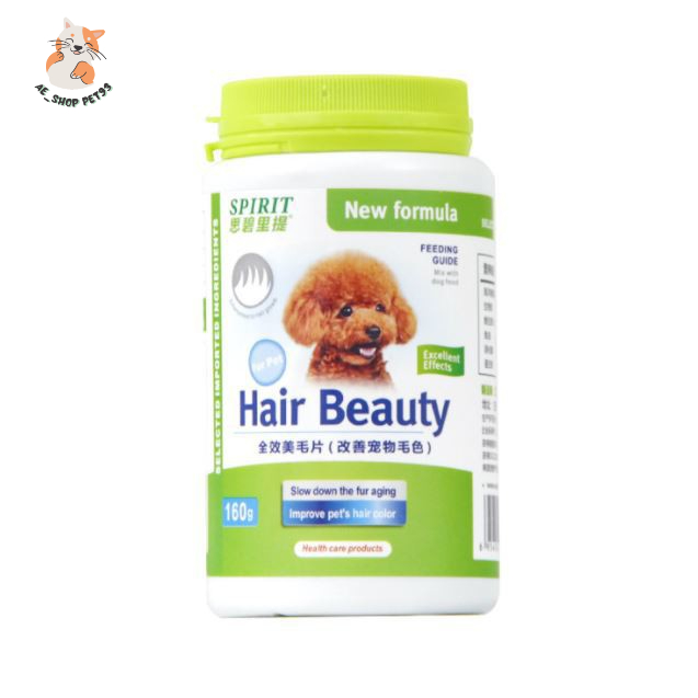 Viên dưỡng mượt lông Spirit 160g