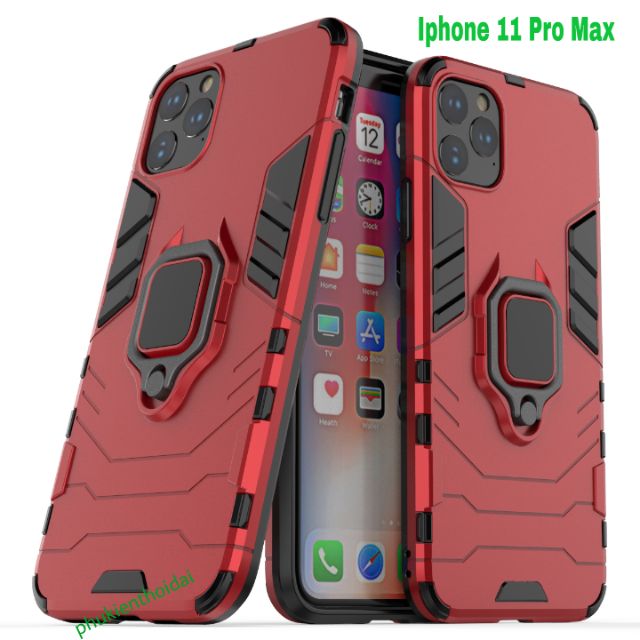 Ốp lưng Iphone 11 Pro Max 6.5' Iron Man Iring chống sốc 2 mét cao cấp siêu bền