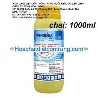 Thuốc diệt côn trùng FENDONA 10SC, 1 Lít. CHLB Đức