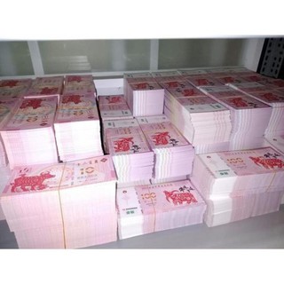 Tiền macao hình con trâu 100