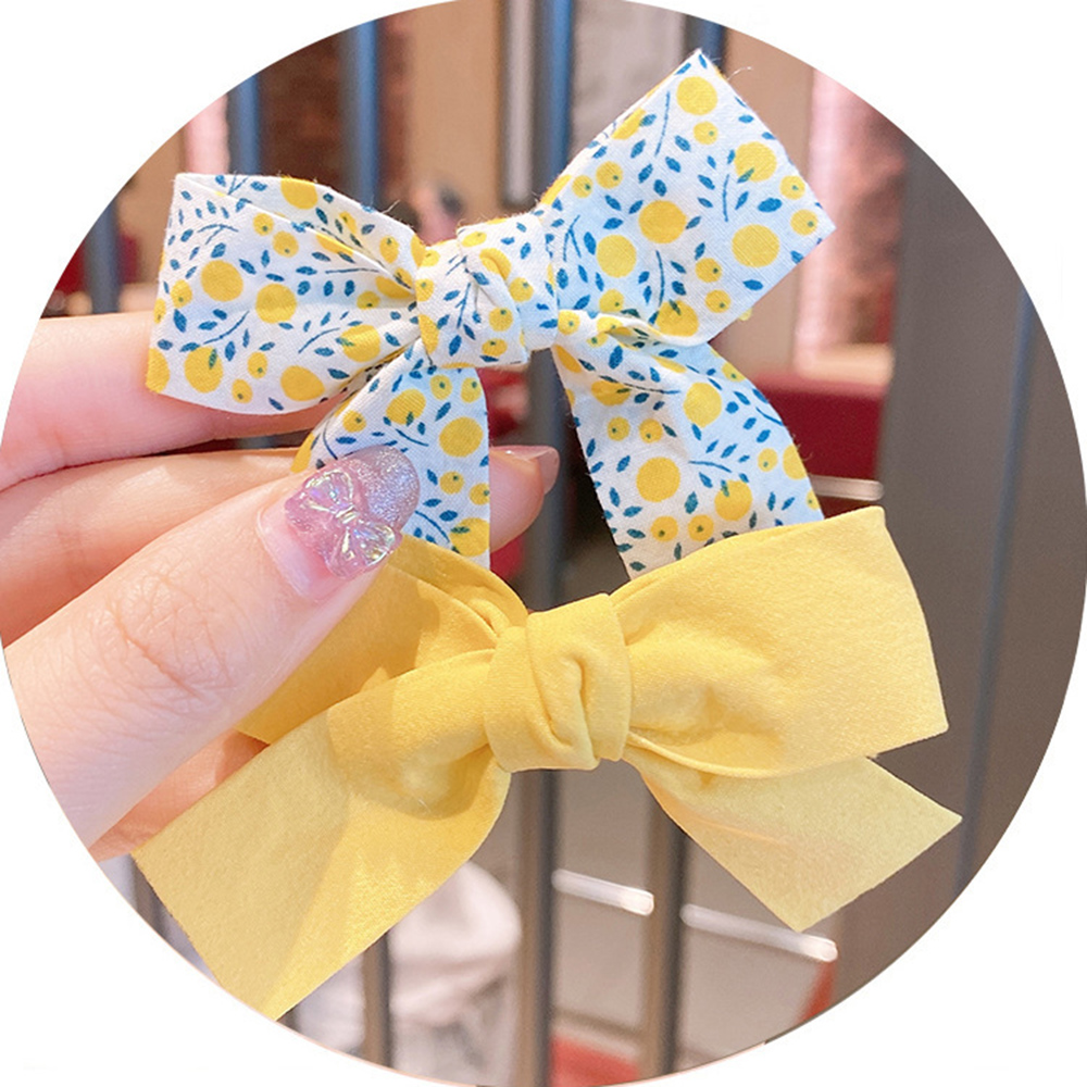 Set 2 Kẹp Tóc Xinh Xắn Dành Cho Bé Gái