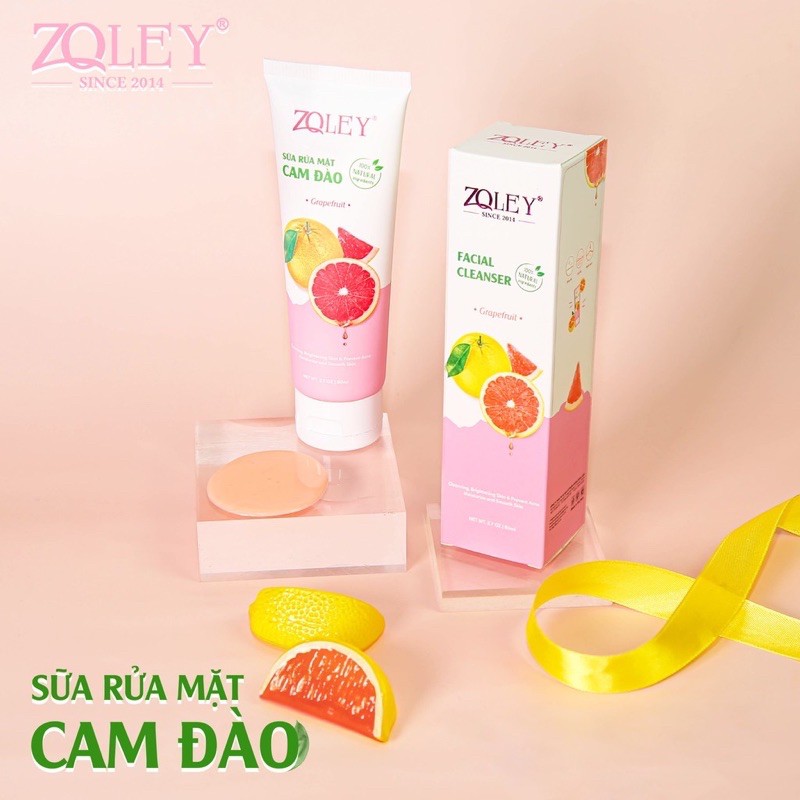 sữa rửa mặt Zoley cam đào 80ml