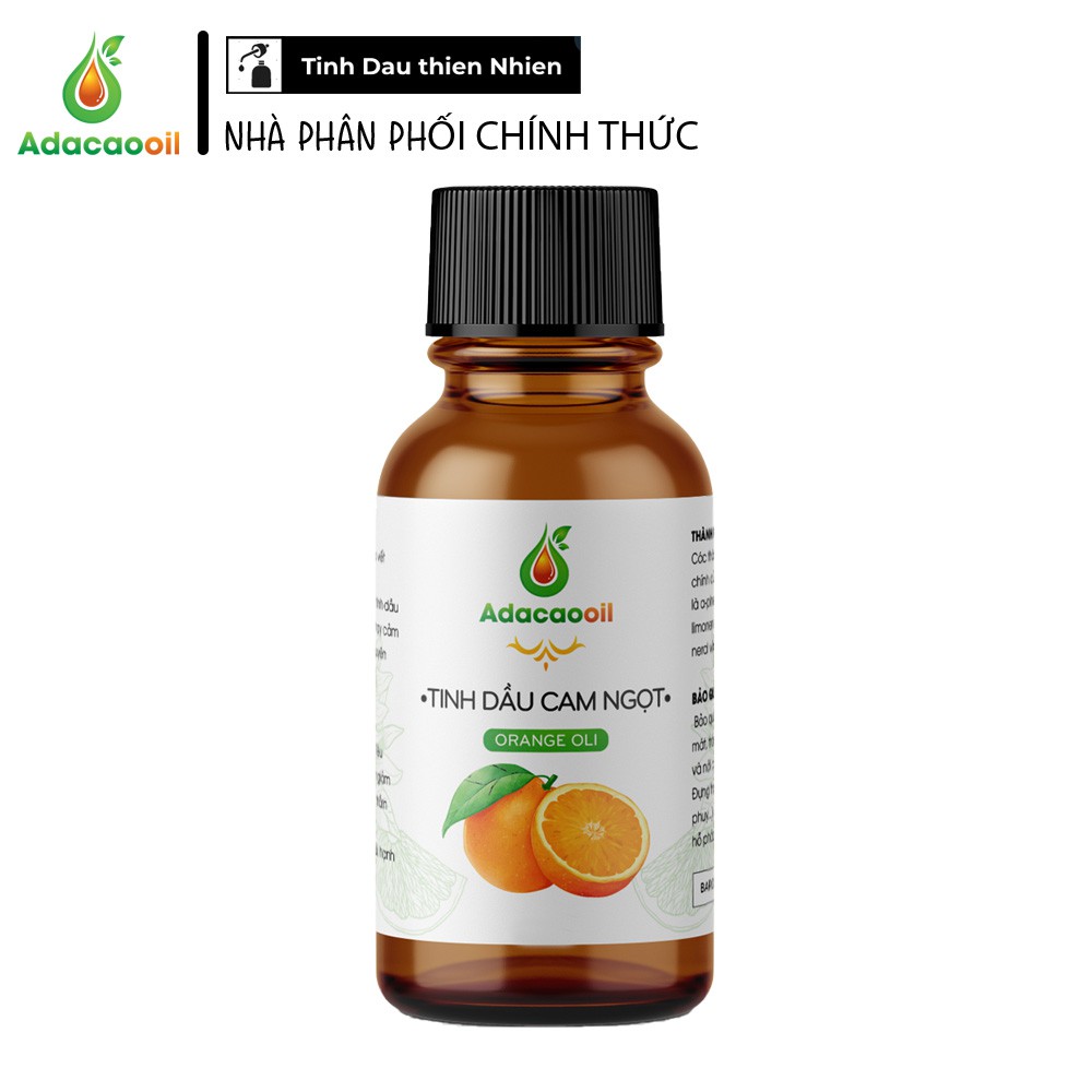 [Tự chọn dung tích] Tinh dầu cam ngọt nguyên chất thơm phòng - có kiểm nghiệm COA -  [50ml, 30ml, 20ml, 10ml]