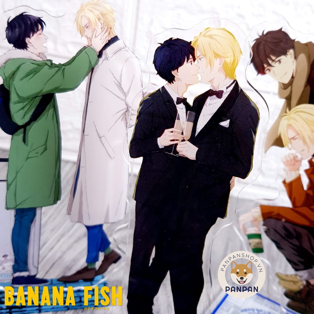 Mô Hình Standee acrylic Anime Banana Fish (15cm)