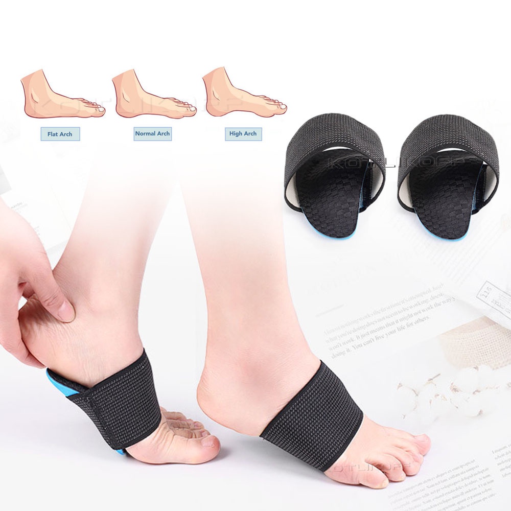 1 Cặp Đệm Lót Giày Hỗ Trợ Chỉnh Hình Bàn Chân Bẹt X / O
