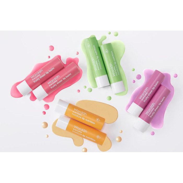 (hàng Mới Về) Son Dưỡng Môi Giữ Ẩm Hương Trái Cây Wardah