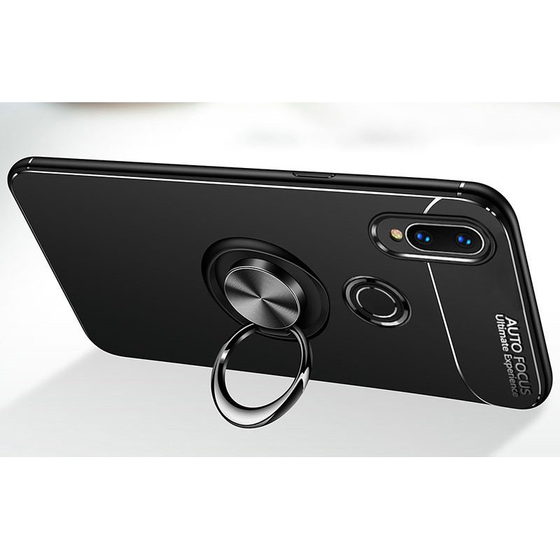 Ốp Lưng Auto Focus HUAWEI NOVA 3I Cao Su Bracket Iring