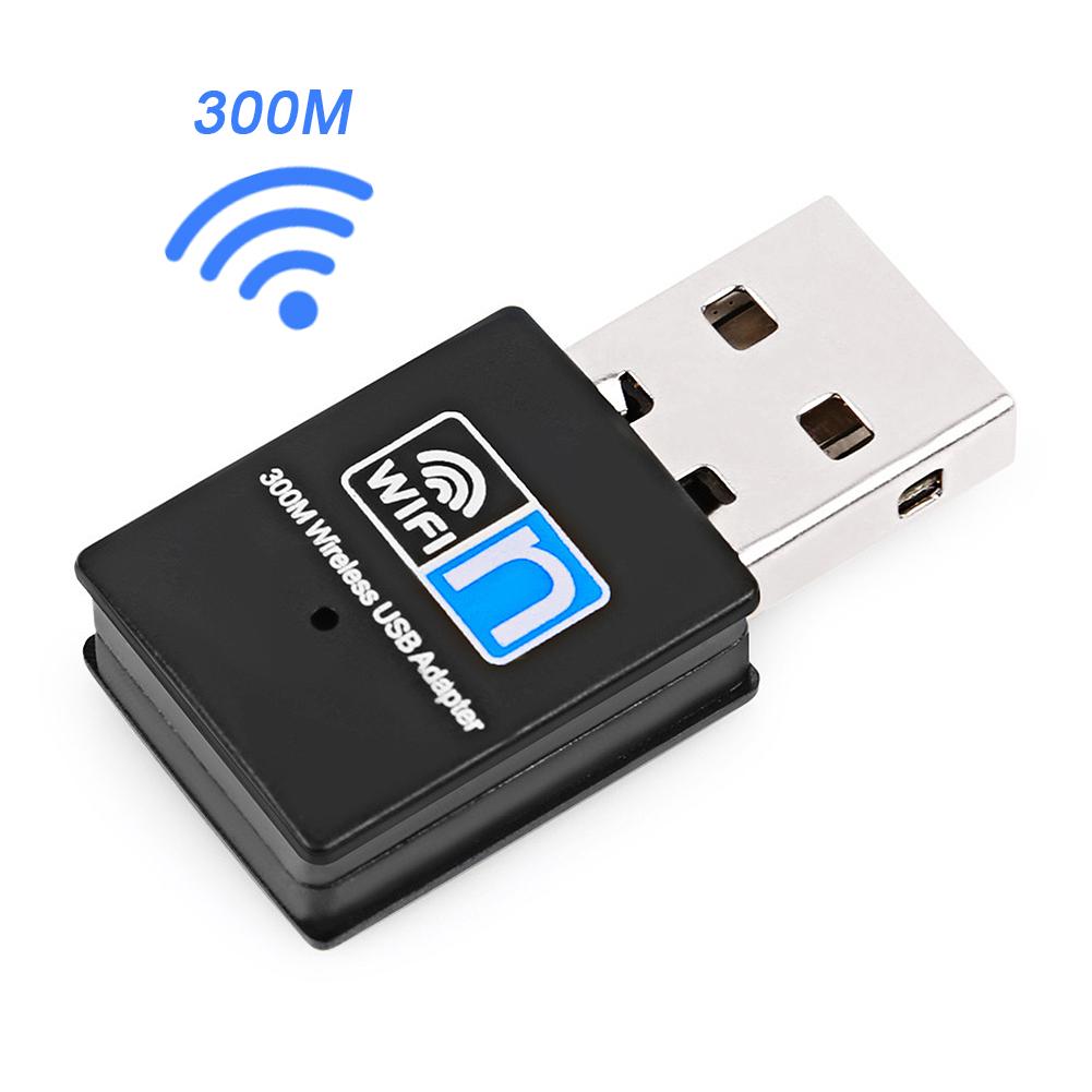 Bộ chuyển đổi wifi USB 300Mbps USB2.0 anten wifi ethernet wifi dongle 802.11 n / g / b wifi LAN Adapter