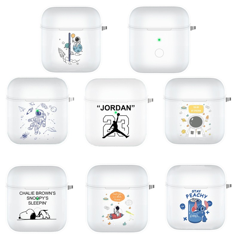 Hộp Bảo Vệ Tai Nghe Bằng Tpu Mềm Có Khóa Chống Thất Lạc Cho Qcy T8