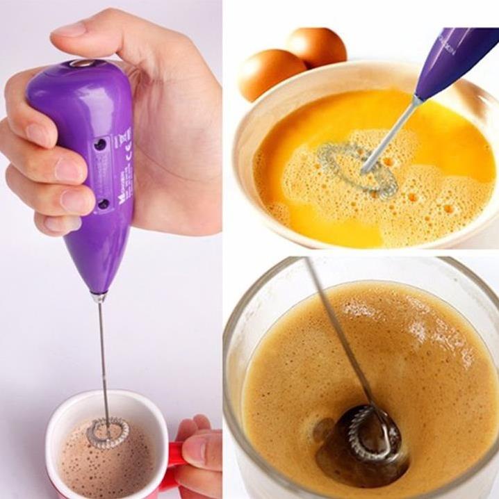 Máy đánh trứng,tạo bọt cà phê cầm tay mini