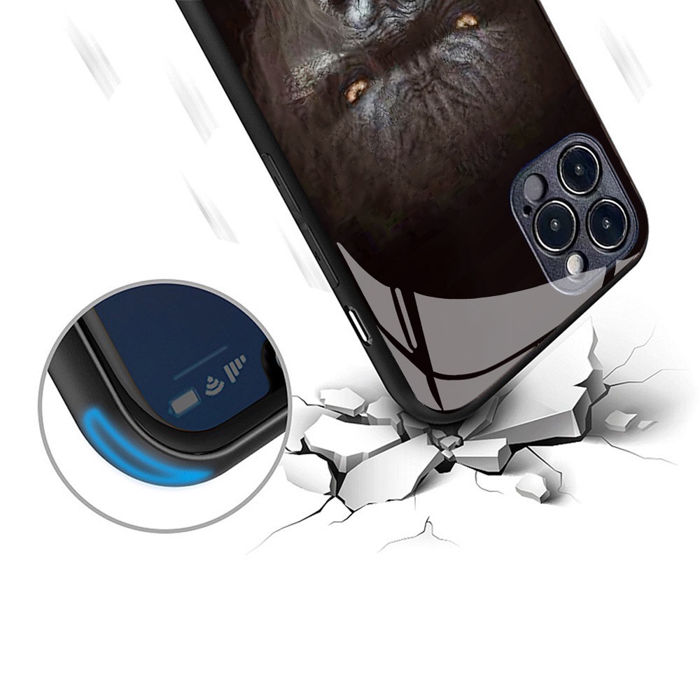 Ốp lưng iphone cường lực cao cấp King Kong cho iphone 14 13 pro max 12 11 pro max mini 7 8 6 s plus X r s max Se 2020