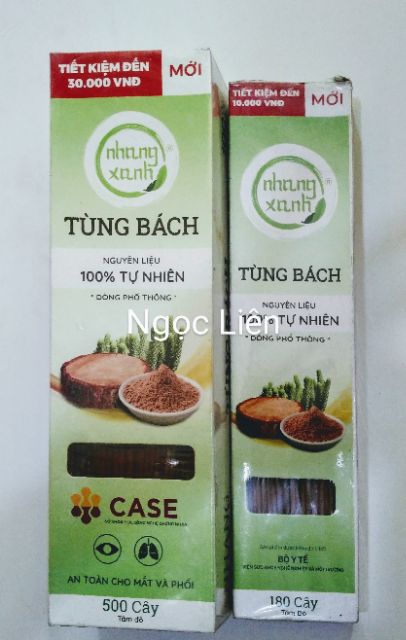 Nhang Xanh Tùng Bách Chân Tăm Đỏ -