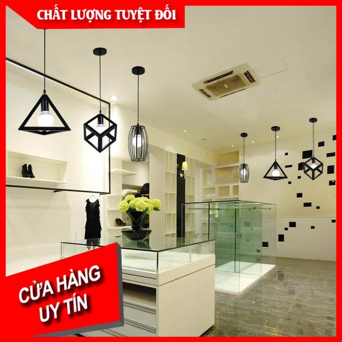 bộ đèn thả bàn ăn 3 chao - Đèn trang trí giá rẻ Hà Nội - Anteico