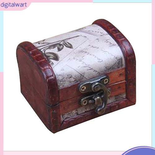 Hộp đựng trang sức bằng gỗ thiết kế phong cách cổ điển