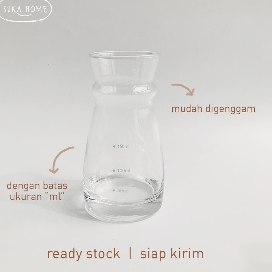 Kính Bình Thủy Tinh Pha Chế Cà Phê Sữa Carafe Độc Đáo Tiện Dụng Cho Gia Đình