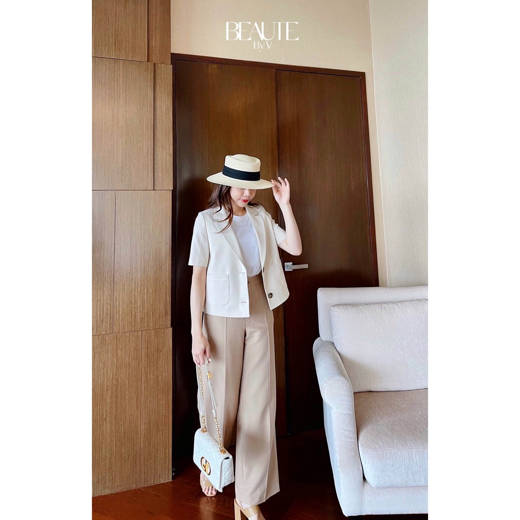 BEAUTEBYV - Áo Blazer Blanche | BigBuy360 - bigbuy360.vn