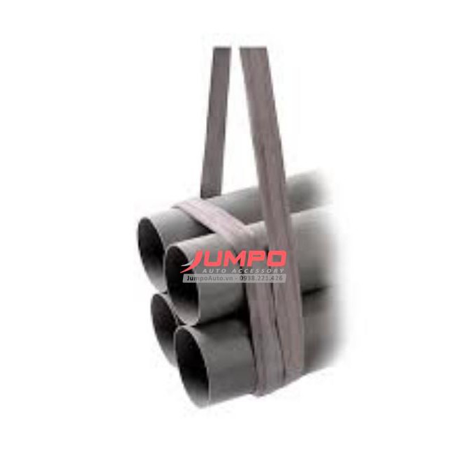 Dây cáp vải cẩu hàng Jumpo bản tròn 4 tấn endless hệ số 7:1 tiêu chuẩn châu Âu