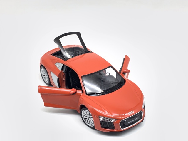 Xe Mô Hình Audi R8 V10 2016 1:24 Welly ( Đỏ )