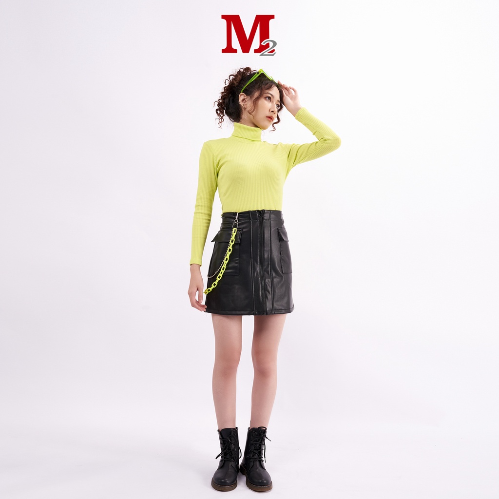 Áo len nữ dài tay cổ lọ K0030534 Thời trang M2 | BigBuy360 - bigbuy360.vn