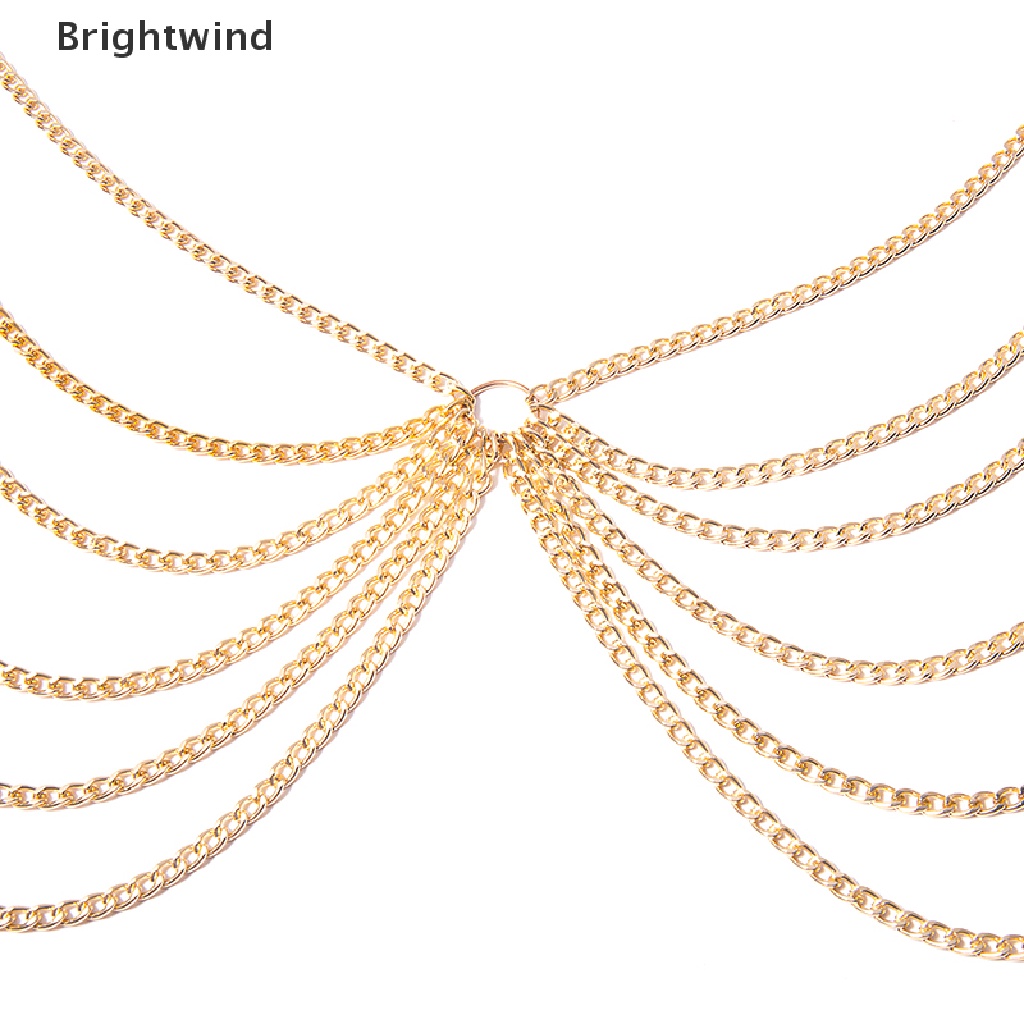 [Brightwind] Women Sexy Belly Chain Beach Waist Chain Fashion Body Chains Boho Body Jewelry Hot Sell