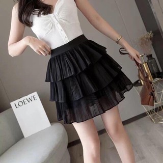 Chân váy 3 tầng ngắn voan xoè siêu xinh xắn