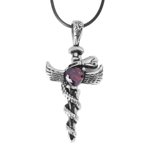 Dây chuyền hình chữ thập bằng thép không gỉ