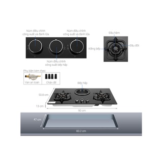 Bếp ga âm Electrolux EHG9360BS
