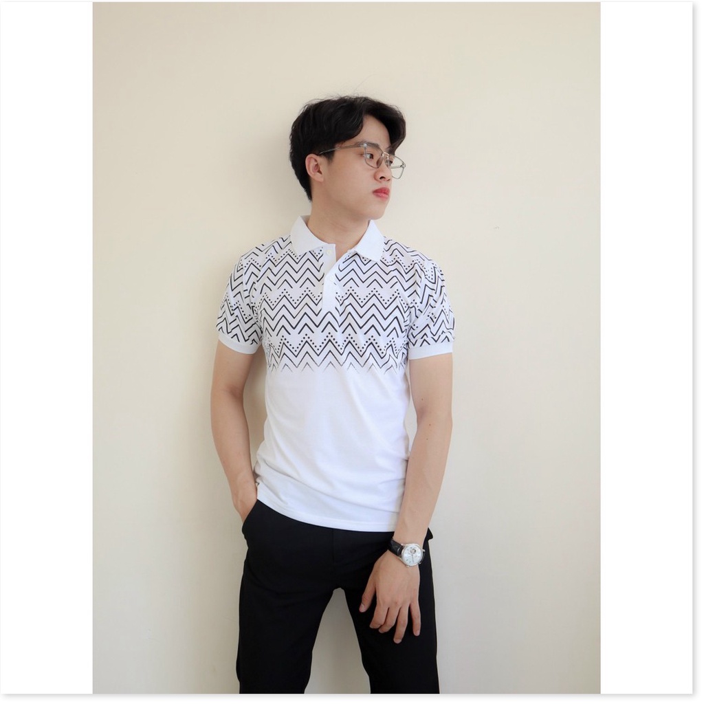 Áo thun cổ trụ ngắn tay phong cách lịch lãm KOKO MI