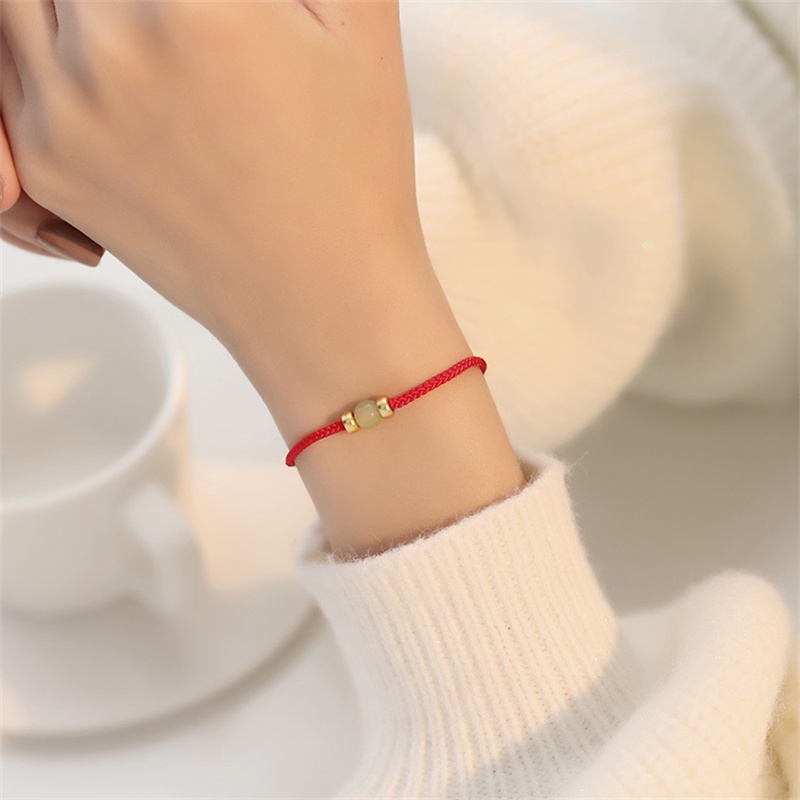 Vòng Tay Dây Đỏ May Mắn Cho Nữ