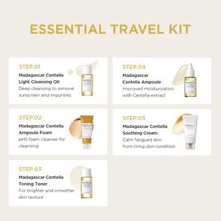 Bộ du lịch Madagascar Centella SKIN1004 (without travel bag)