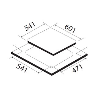 Bếp ba điện từ Kaff KF-SQ38IH