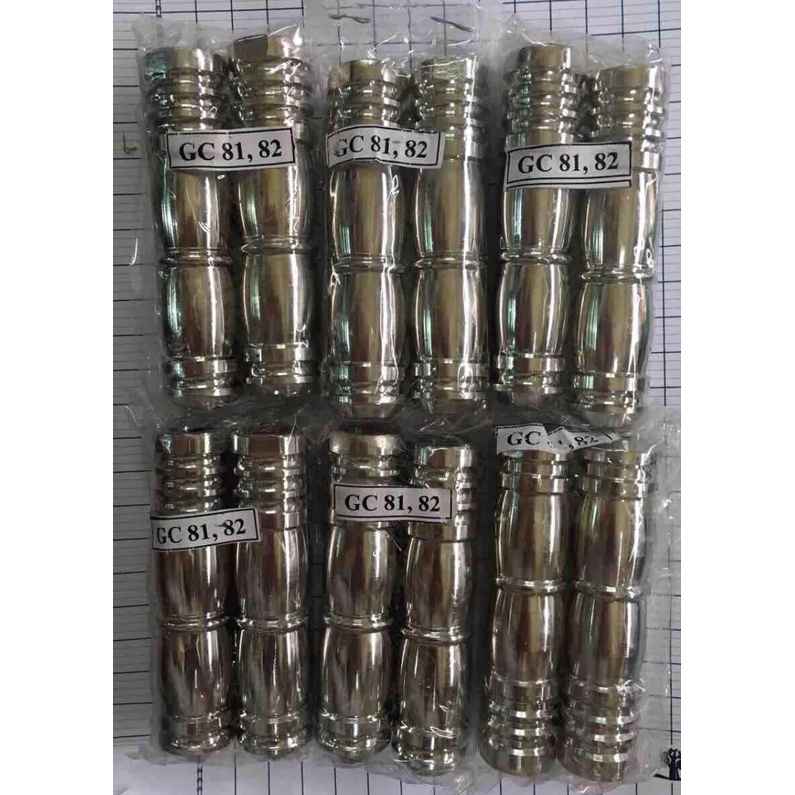 Gác chân sau inox 304 đặc dùng cho xe 81-82