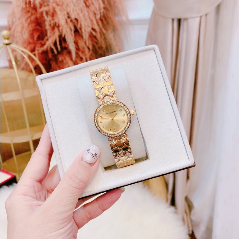 Đồng hồ nữ đeo tay đẹp VERSACE thời trang  cao cấp dây thép không gỉ chống nước bảo hành 12 tháng - DHN 17 | BigBuy360 - bigbuy360.vn