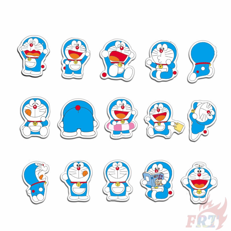 ❉ Doraemon - Series 01 Anime Stickers ❉ 60Pcs/Set DIY Fashion Luggage Laptop Skateboard Decals Doodle Stickers