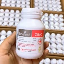 VIÊN BỔ SUNG KẼM ZINC BIO ISLAND CHO BÉ - HÀNG ÚC