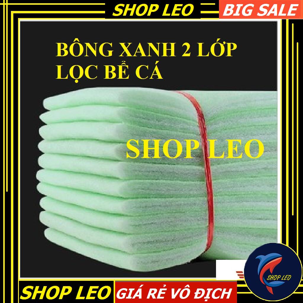 Bông lọc xanh 120x30cm -Bông lọc bể cá - bông lọc bể cá cảnh