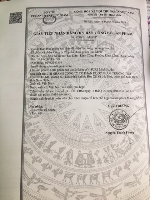 ✅(toa bác sĩ) Avisure mama-dinh dưỡng toàn diện cho mẹ mang thai | BigBuy360 - bigbuy360.vn