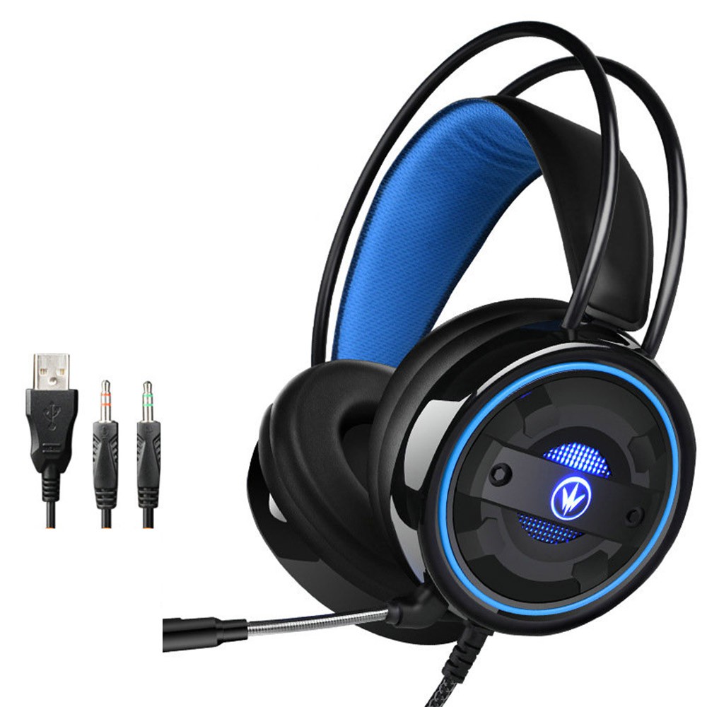 Tai Nghe Gaming Bs G60 Âm Thanh Sống Động Jack Cắm 2x3.5mm Và Phụ Kiện