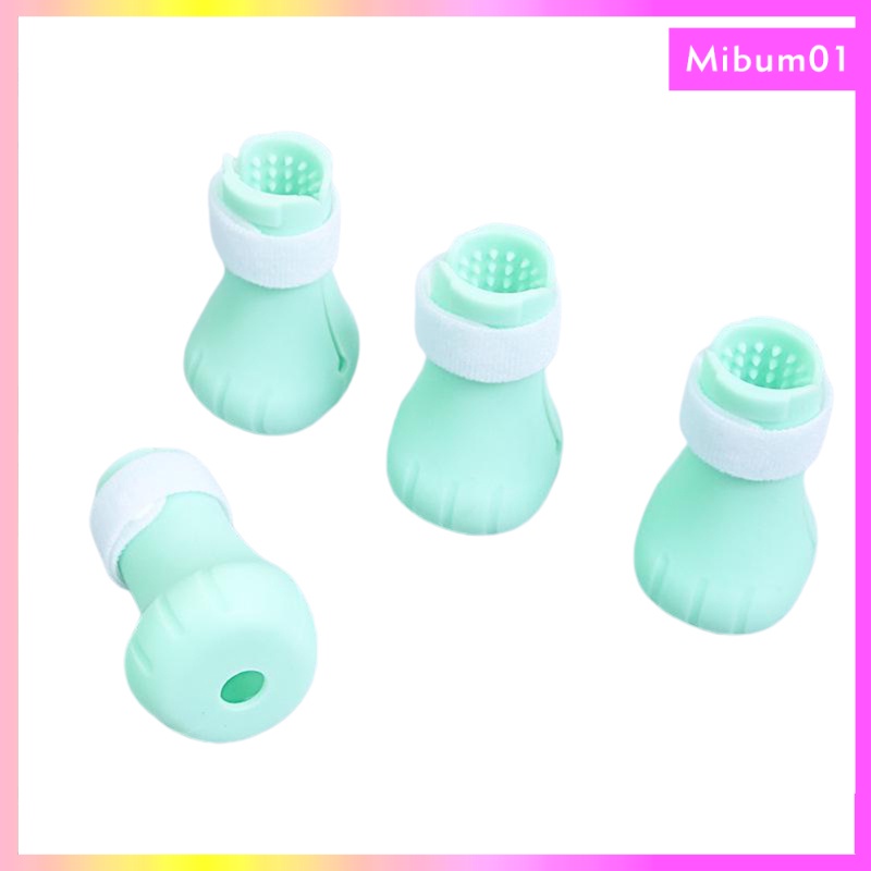 Bộ 4 Bọc Silicone Bảo Vệ Móng Cho Mèo Cào