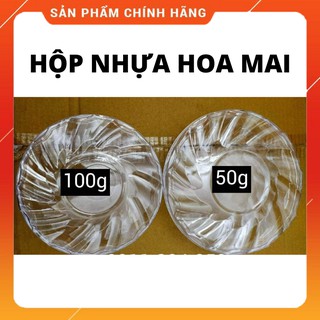 Hộp nhựa Hoa Mai đựng yến