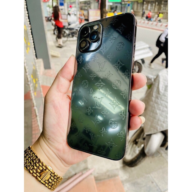 Miếng dán dẻo PPF lưng trong hinh họa tiết LV GC VERSACE iPhone 7 8 / PLUS / X XS XR 11 12 13 MINI  / PRO / MAX siêu đẹp