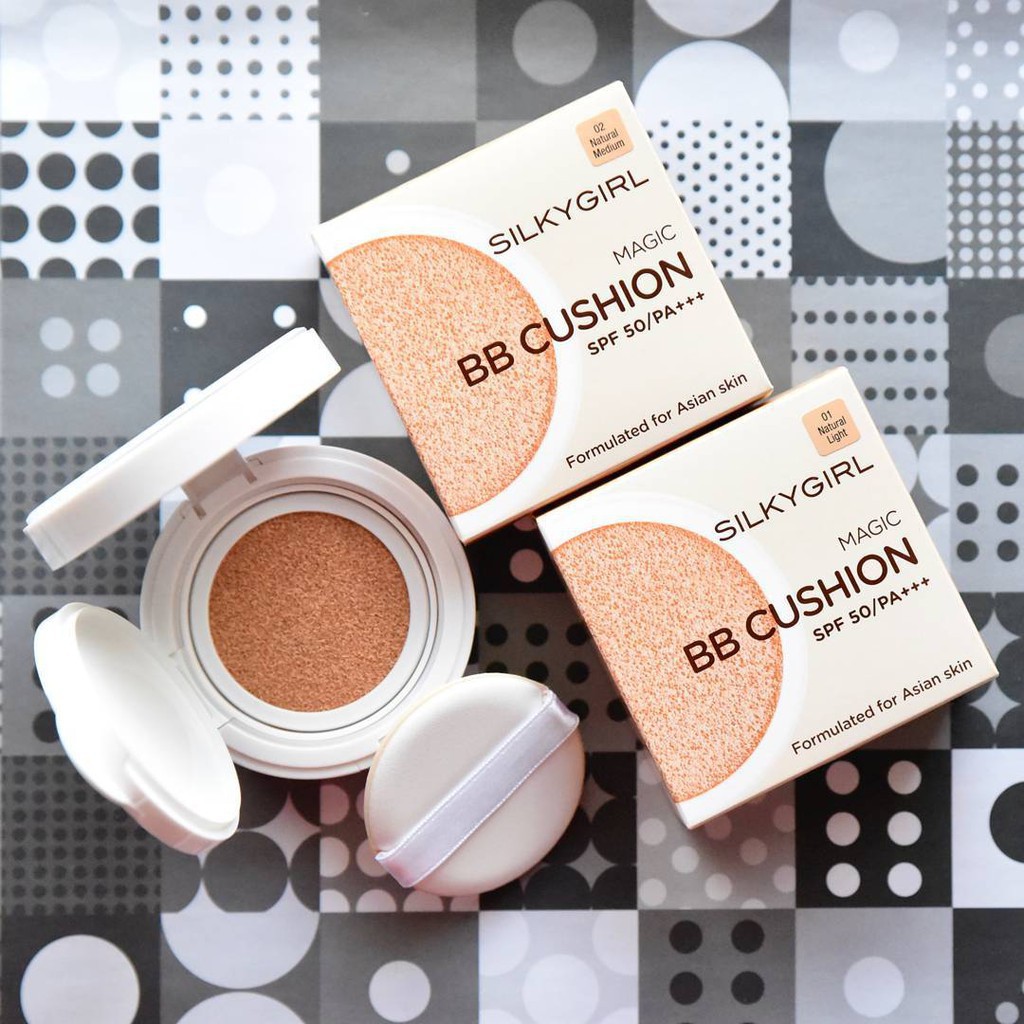 Phấn Nước Silkygirl Magic BB Cushion-[Cocolux]