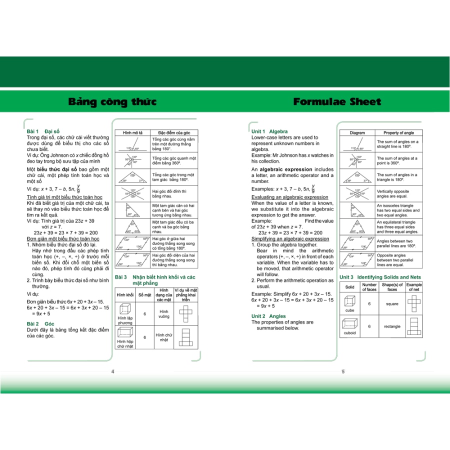 Sách - Toán Học Singapore - Toán Tài Năng - Từng Bước Chinh Phục Toán Học - Tập 5