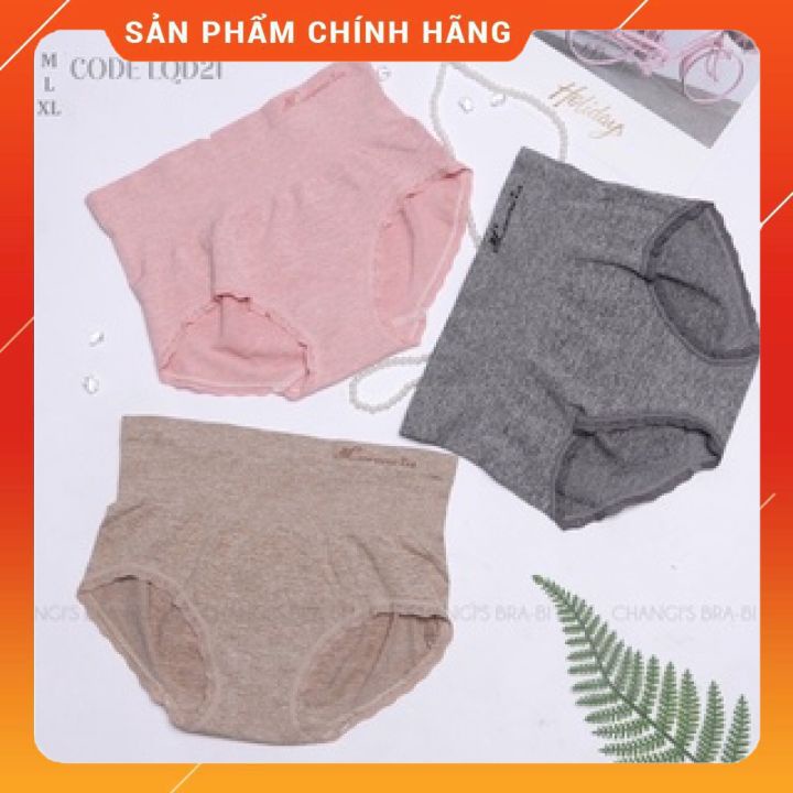 Quần Lót Nữ Lorencia Mã LQD21 Cạp Cao Gel Bụng Siêu Thích